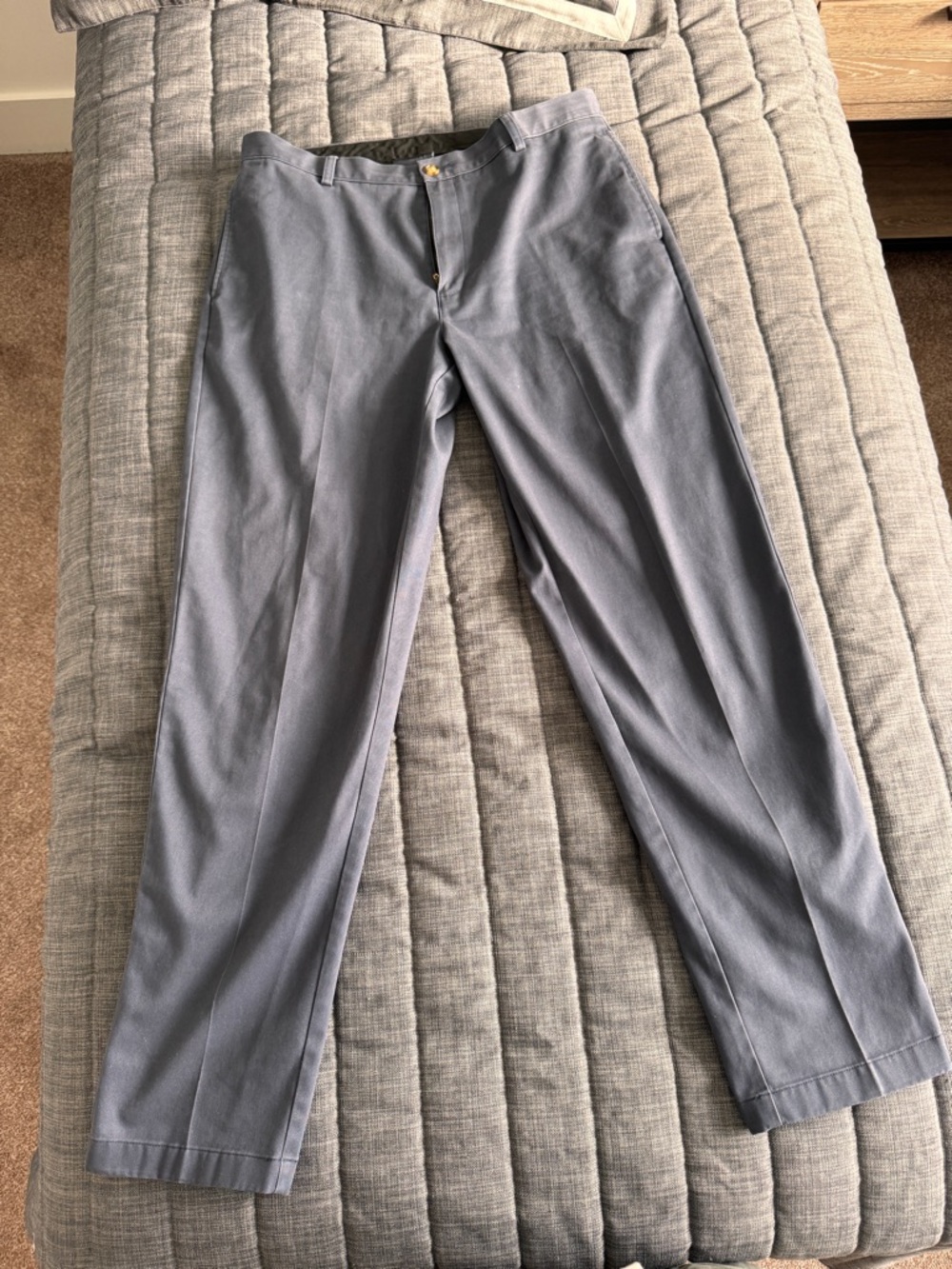 Men's 35x34 L.L. Bean Classic Chino Dress Pants